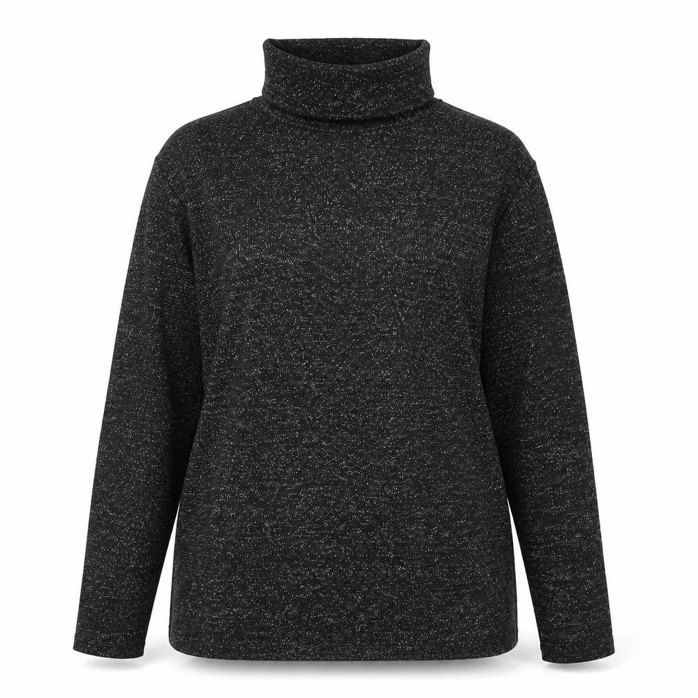 Blooming Marvellous Womens Black Roll Neck Polyester Pullover Jumper Size S