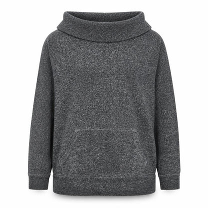 Next Womens Grey Roll Neck Cotton Pullover Jumper Size 12