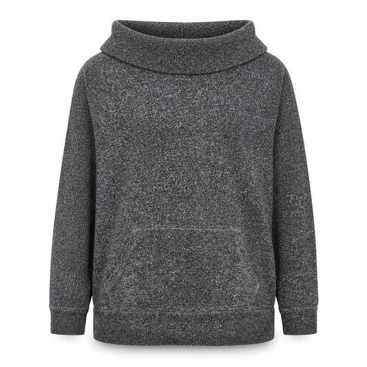 Next Womens Grey Roll Neck Cotton Pullover Jumper Size 12