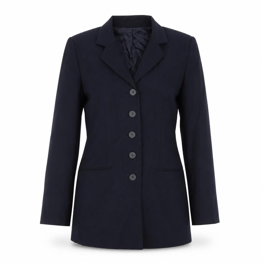 Modern Classics Womens Blue Jacket Blazer Size 10 Button