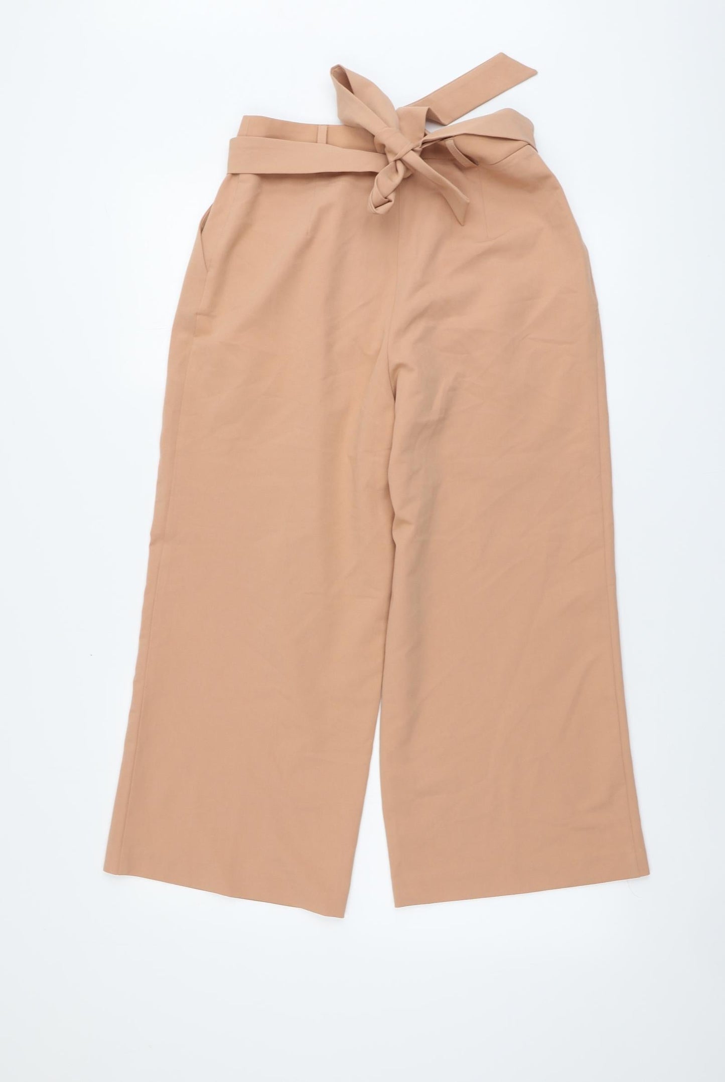 ASOS Womens Pink Polyester Trousers Size 8 L22 in Regular
