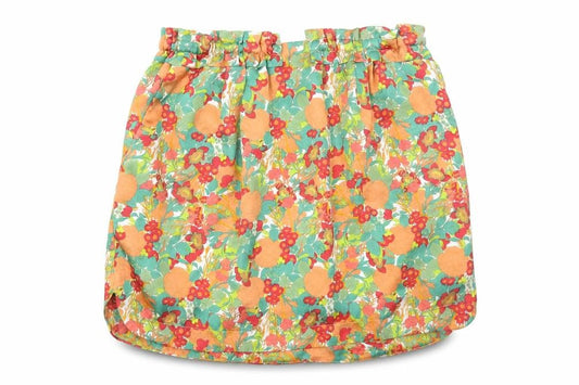 Forever 21 Womens Multicoloured Floral Polyester A-Line Skirt Size S