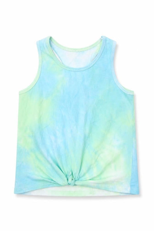 Dunnes Boys Multicoloured Cotton Basic T-Shirt Size 8-9 Years Round Neck - Tie Dye