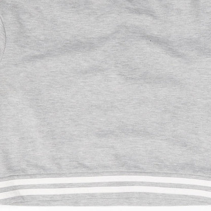 90 Degree Girls Grey Rayon Pullover Sweatshirt Size M Pullover