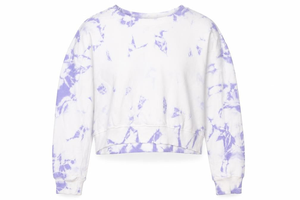 New Look Girls Multicoloured Polyester Pullover Sweatshirt Size 12-13 Years Pullover - Tie Dye