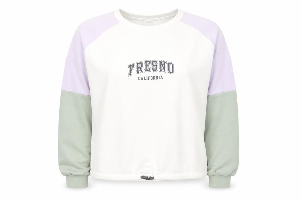 H&M Womens Multicoloured Cotton Pullover Sweatshirt Size M Pullover - Fresno California