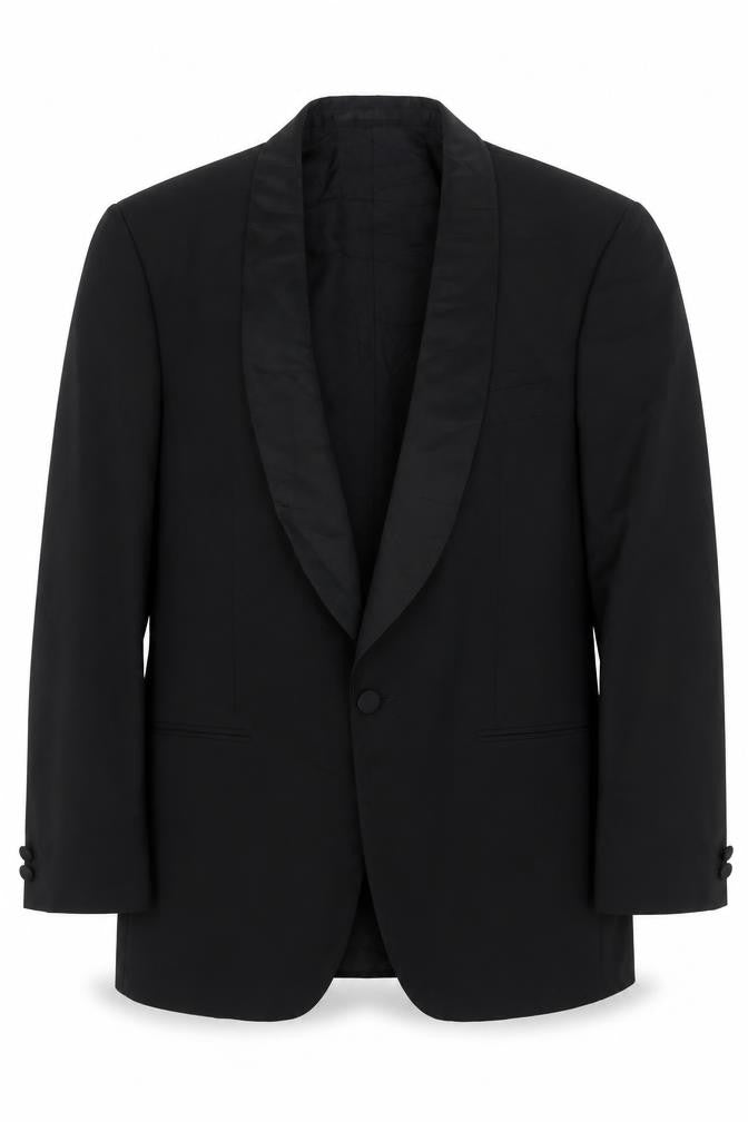 Mr Harry Mens Black Wool Jacket Suit Jacket Size 38