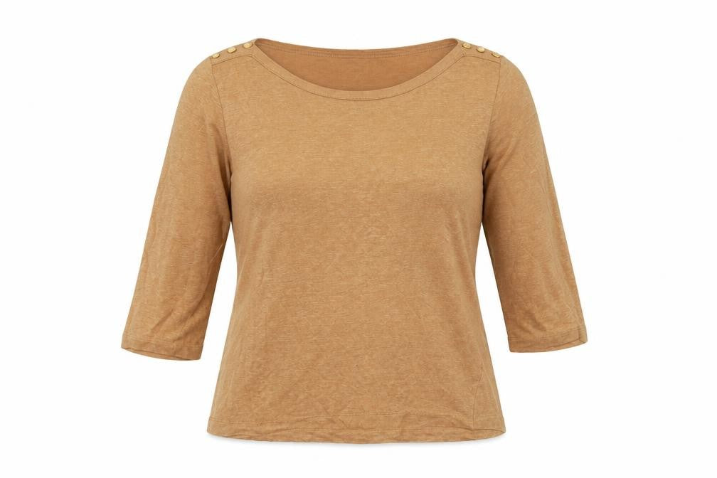 Zara Womens Beige Round Neck Acrylic Pullover Jumper Size L