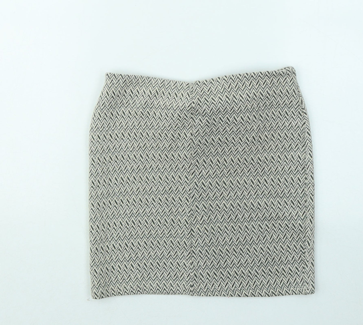Atmosphere Womens Multicoloured Geometric Cotton Mini Skirt Size 4
