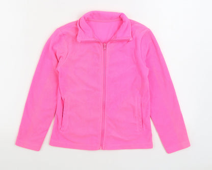Dunnes Girls Pink Jacket Size 9 Years Zip