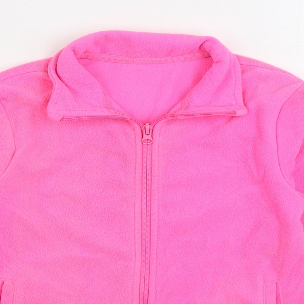 Dunnes Stores Girls Pink Jacket Size 9 Years Zip
