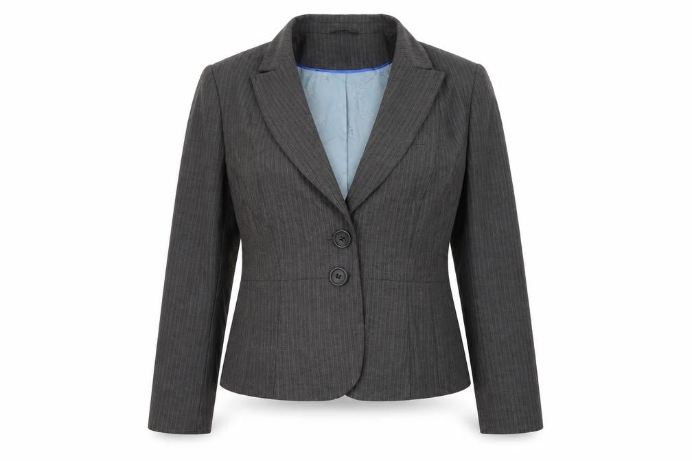 Autonomy Womens Grey Jacket Blazer Size 18 Button