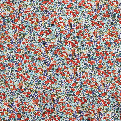 New Look Womens Multicoloured Floral Polyester Basic Button-Up Size S V-Neck