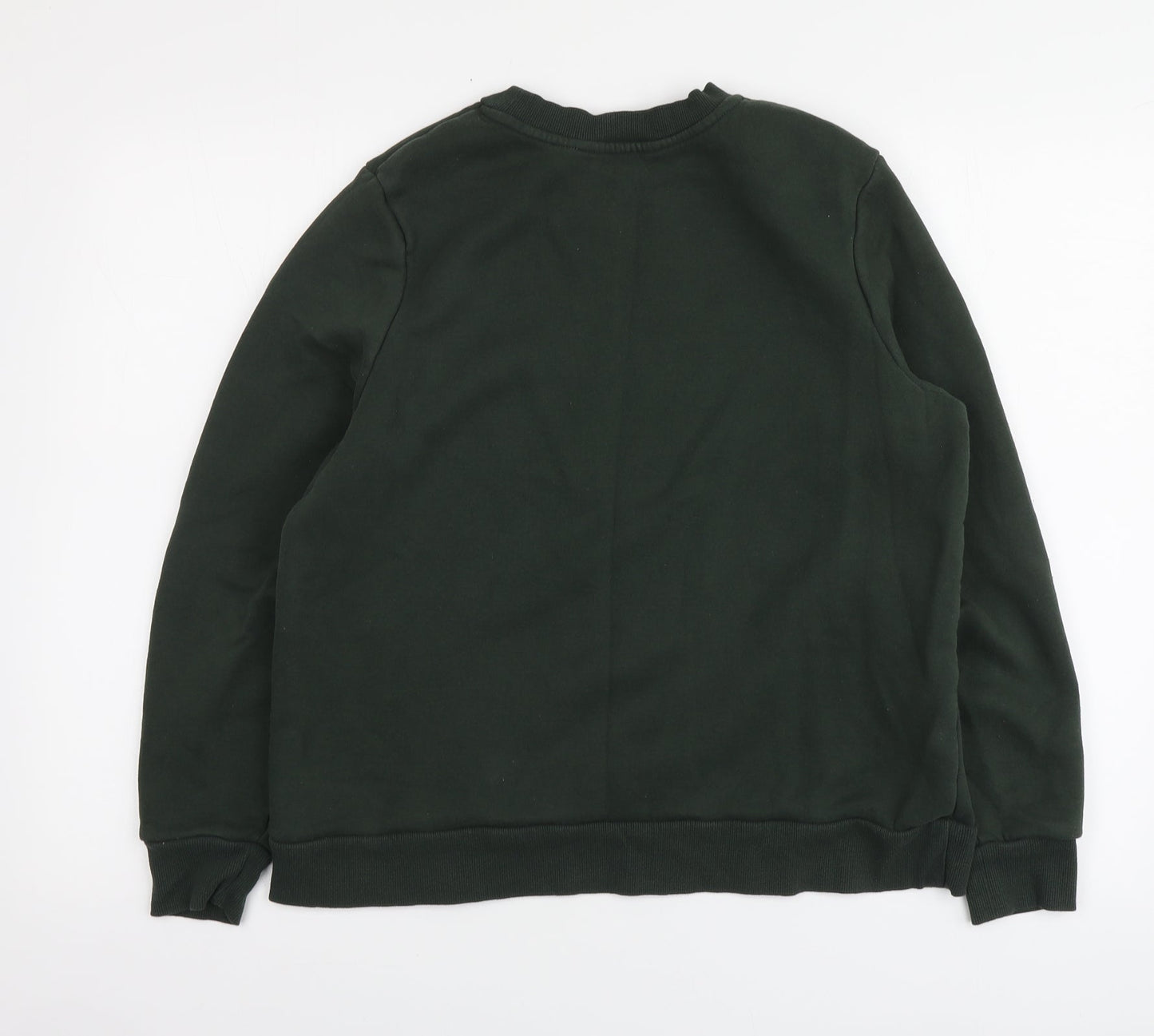 Dunnes Stores Womens Green Cotton Pullover Hoodie Size M - Copenhagen