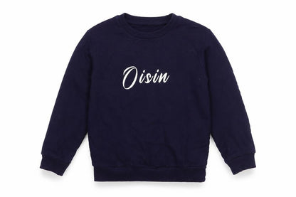 Studio Boys Blue Cotton Pullover Sweatshirt Size 5-6 Years Pullover - Oisin