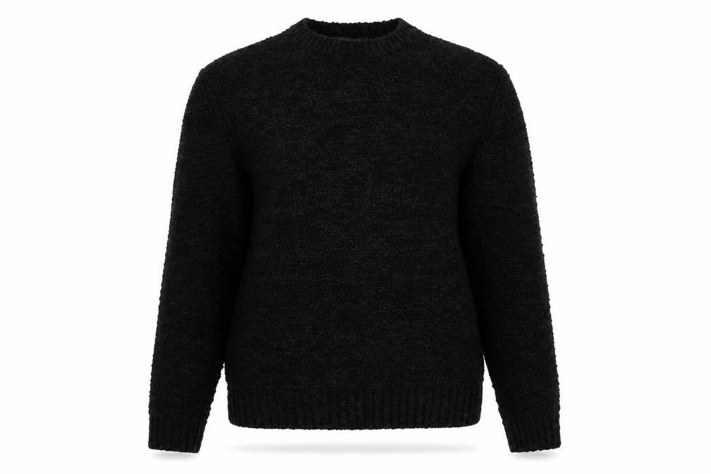 Primark Womens Green Crew Neck Acrylic Pullover Jumper Size S