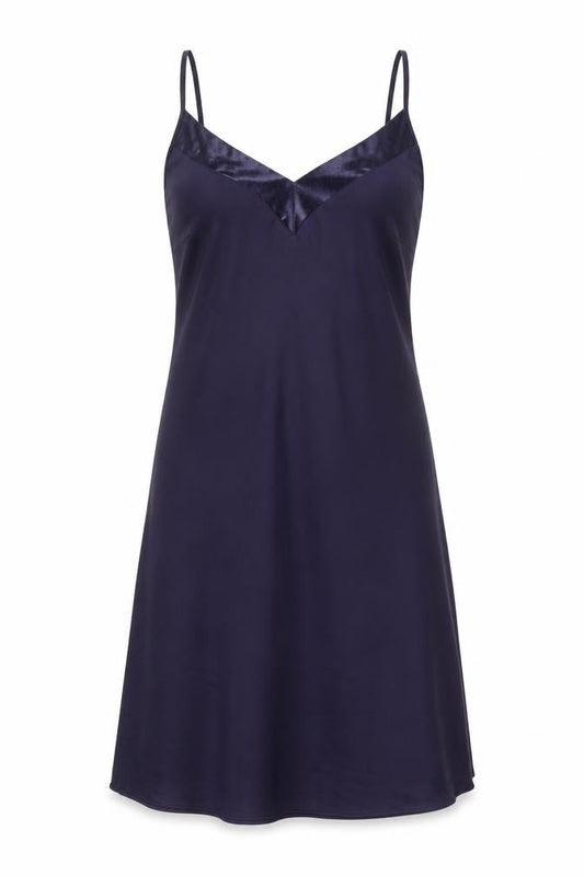 George Womens Blue Polyester Sheath Size 8 V-Neck