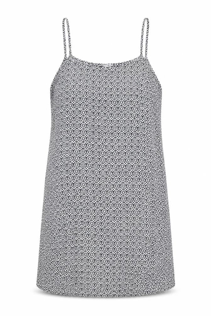 Papaya Womens Blue Geometric Viscose Sheath Size 14 Round Neck Pullover