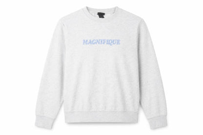 H&M Womens Grey Polyester Pullover Sweatshirt Size S Pullover - Magnifique
