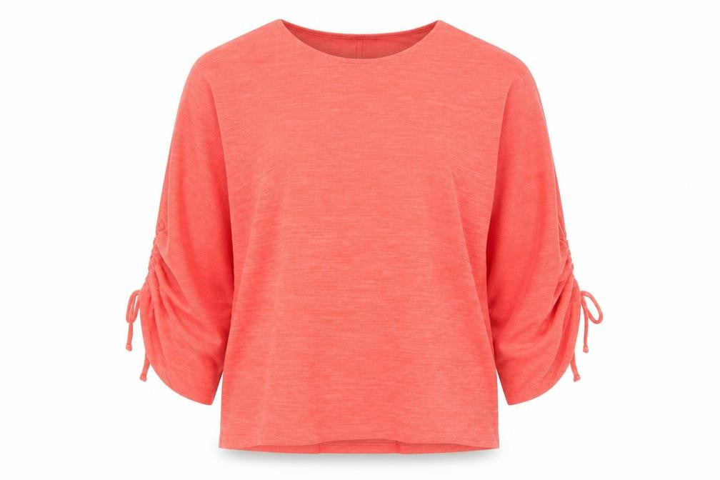 Dunnes Stores Womens Red Round Neck Polyester Pullover Jumper Size XL