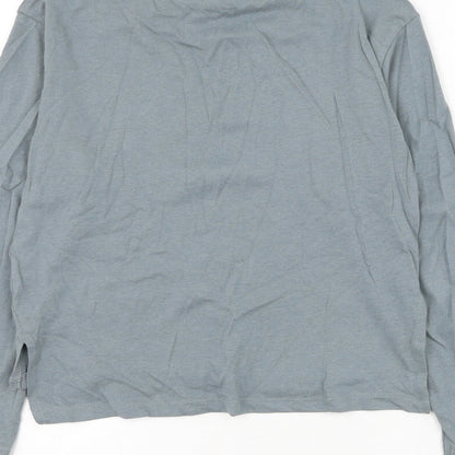 Zara Girls Grey Cotton Pullover Sweatshirt Size 10 Years Pullover