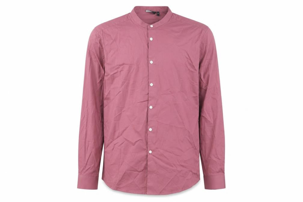 ASOS Mens Purple Cotton Button-Up Size 2XL Collared Button