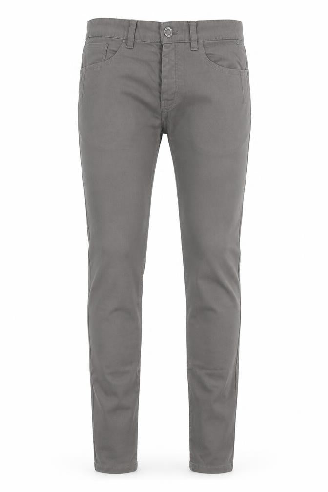 Industrialize Mens Grey Cotton Skinny Jeans Size 28 in L30 in Regular Button