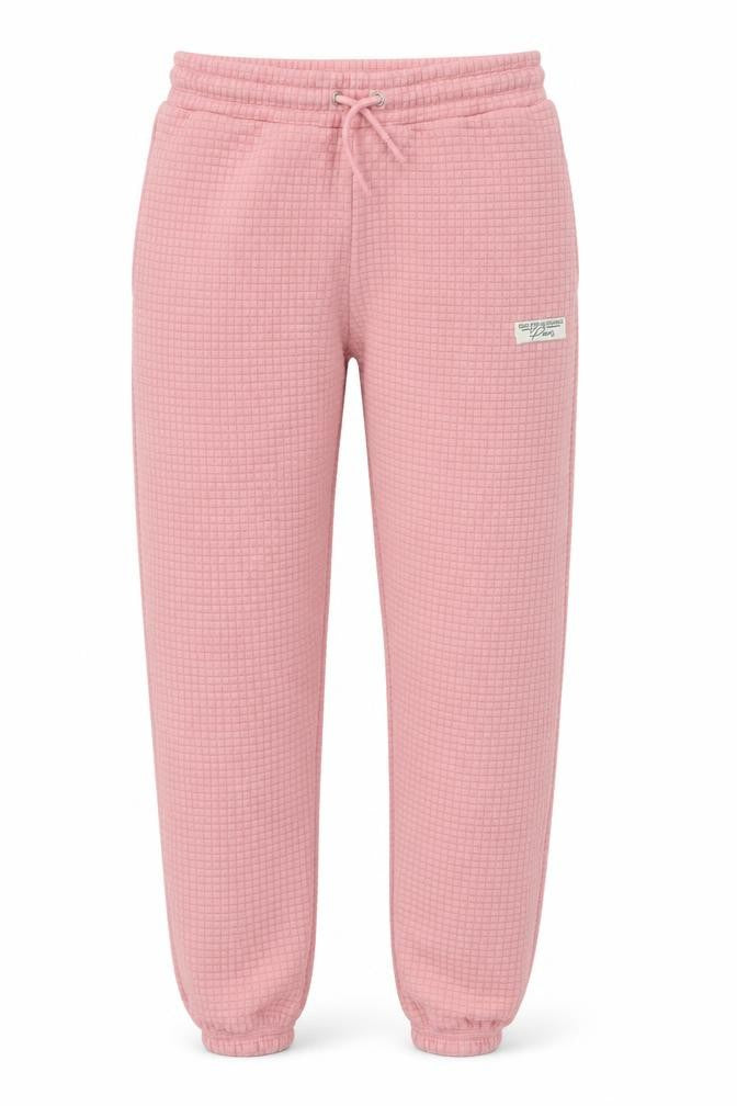Dunnes Stores Womens Pink Polyester Jogger Trousers Size 25 in L25 in Regular Drawstring