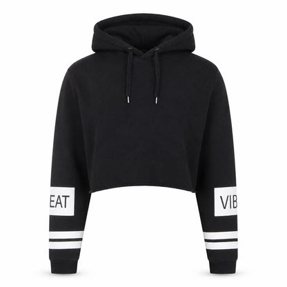 H&M Womens Black Cotton Pullover Hoodie Size XS Pullover