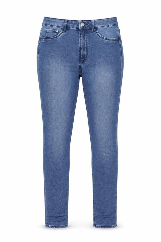 H&M Womens Blue Cotton Skinny Jeans Size 31 in L28 in Regular Zip