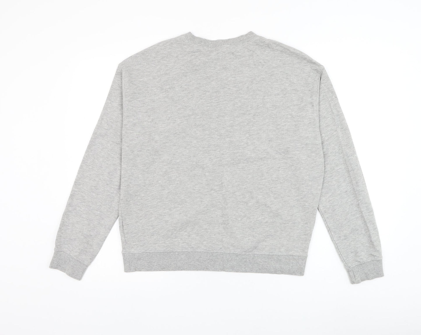 Divided by H&M Womens Grey Cotton Pullover Sweatshirt Size M Pullover - NASA