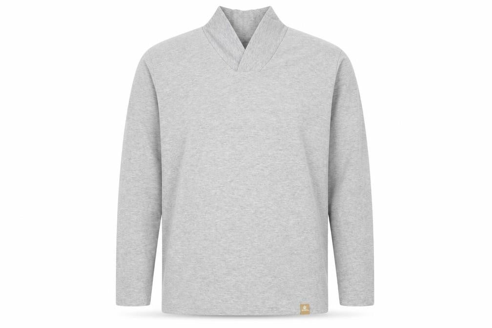 Hydra Mens Grey Polyester Pullover Sweatshirt Size L