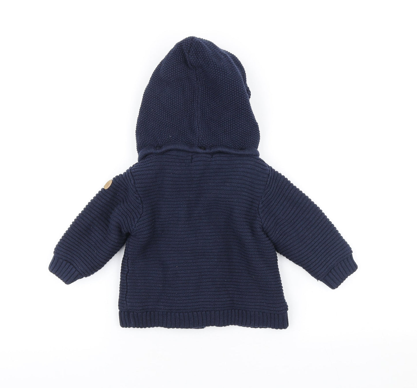 Obaibi Baby Blue Jacket Size 12 Months Button