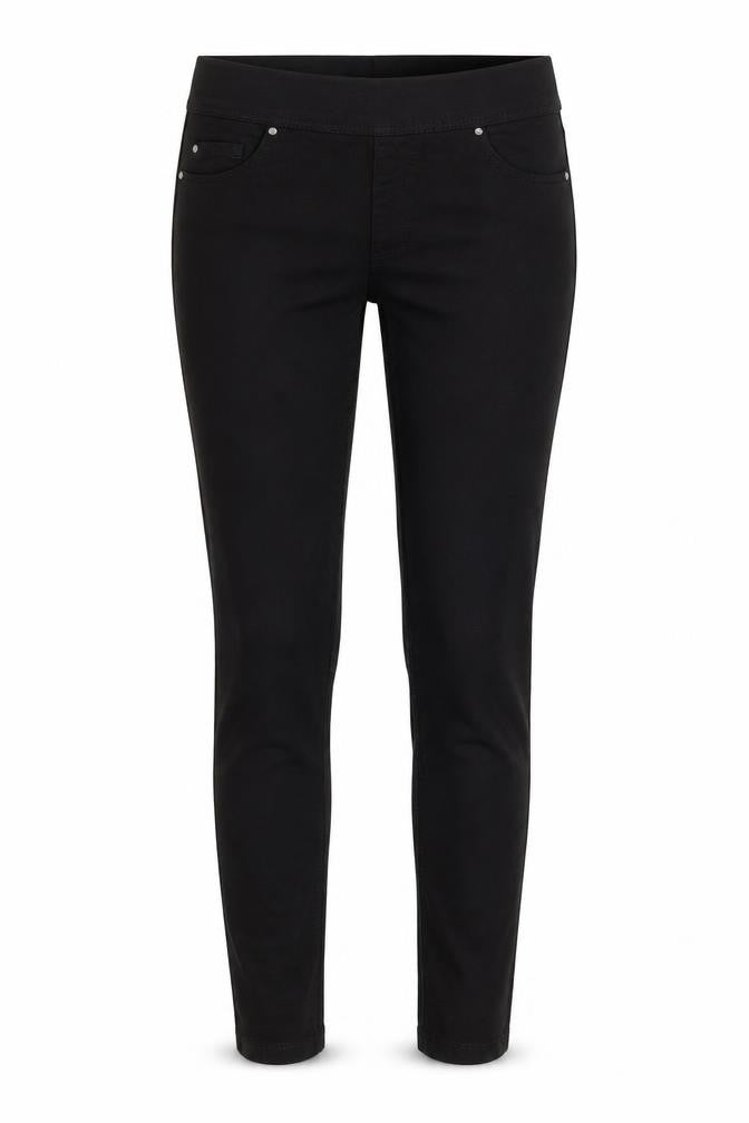 Denim & Co. Womens Black Cotton Skinny Jeans Size 12 L29 in Regular