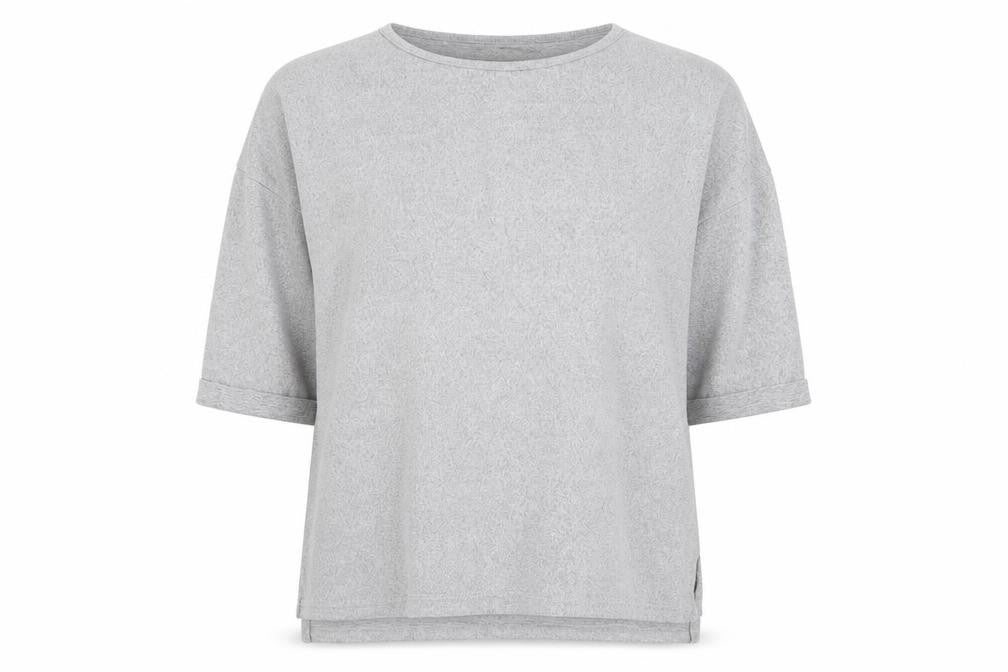 New Look Womens Grey Polyester Pullover Sweatshirt Size M Pullover
