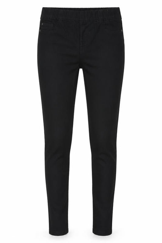 Denim & Co. Womens Black Cotton Jegging Jeans Size 10 L29 in Regular