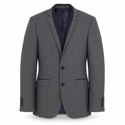 Next Mens Grey Polyester Jacket Suit Jacket Size 36