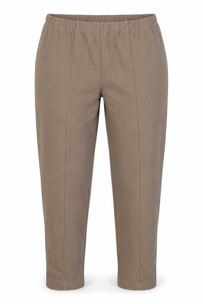 Sandwich Womens Brown Cotton Jogger Leggings Size S L22 in - Ruched Ankle