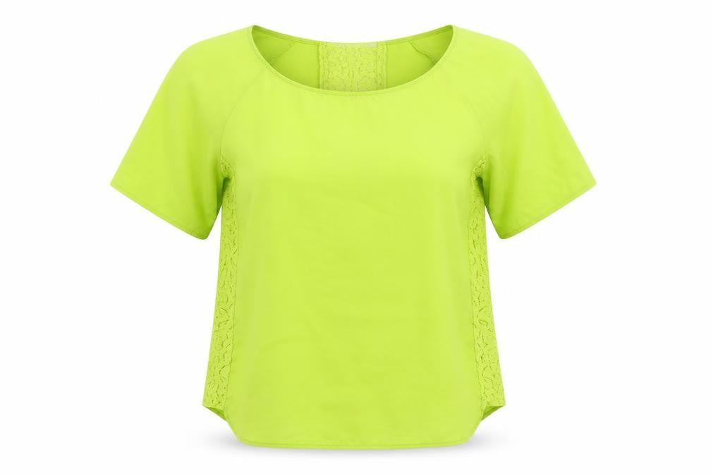 Penny Black Womens Green Polyester Basic Blouse Size 10 Boat Neck