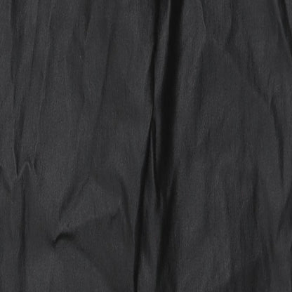 Quiz Womens Black Viscose Jegging Trousers Size 8 L29 in Regular Button