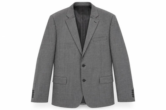 Paul Costelloe Mens Grey Wool Jacket Suit Jacket Size L