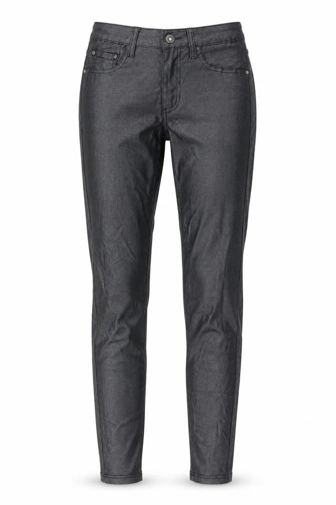 Mybestiny Womens Black Viscose Jegging Trousers Size S L27 in Regular Button