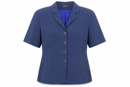 Klass Womens Blue Jacket Size 14 Button