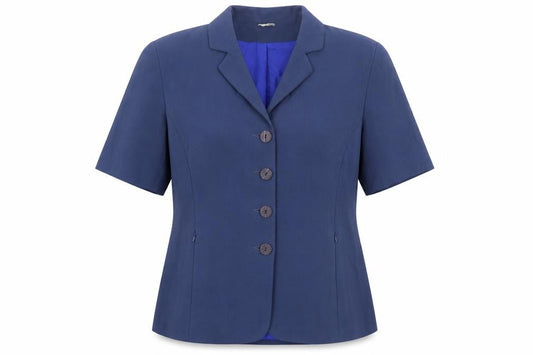 Klass Womens Blue Jacket Size 14 Button