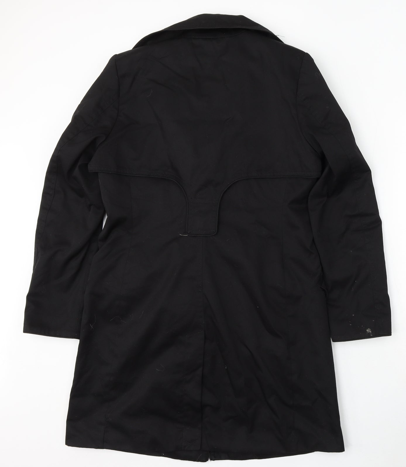 H&M Womens Black Pea Coat Coat Size 12 Button