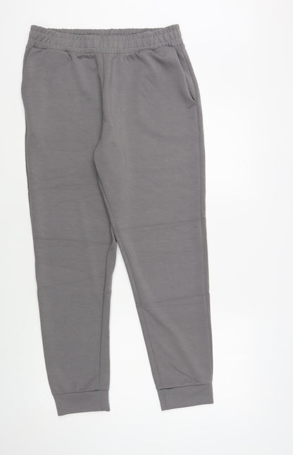 Gallery Womens Grey Modal Jogger Trousers Size M L28 in Regular