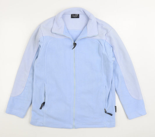 Giani Feroti Womens Blue Jacket Size M Zip