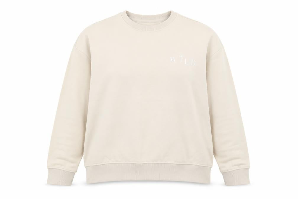 Primark Womens Beige Polyester Pullover Sweatshirt Size S Pullover - Wild