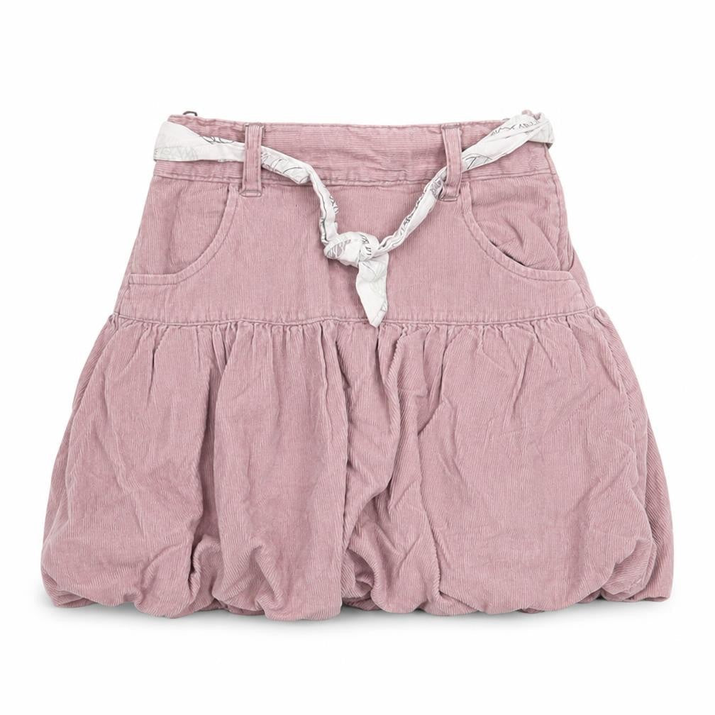 Obaibi Girls Pink Cotton A-Line Skirt Size 3 Years Regular Zip