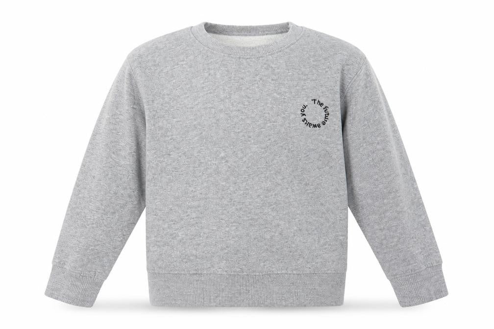 Zara Girls Grey Cotton Pullover Sweatshirt Size 6 Years Pullover - The Future Awaits You